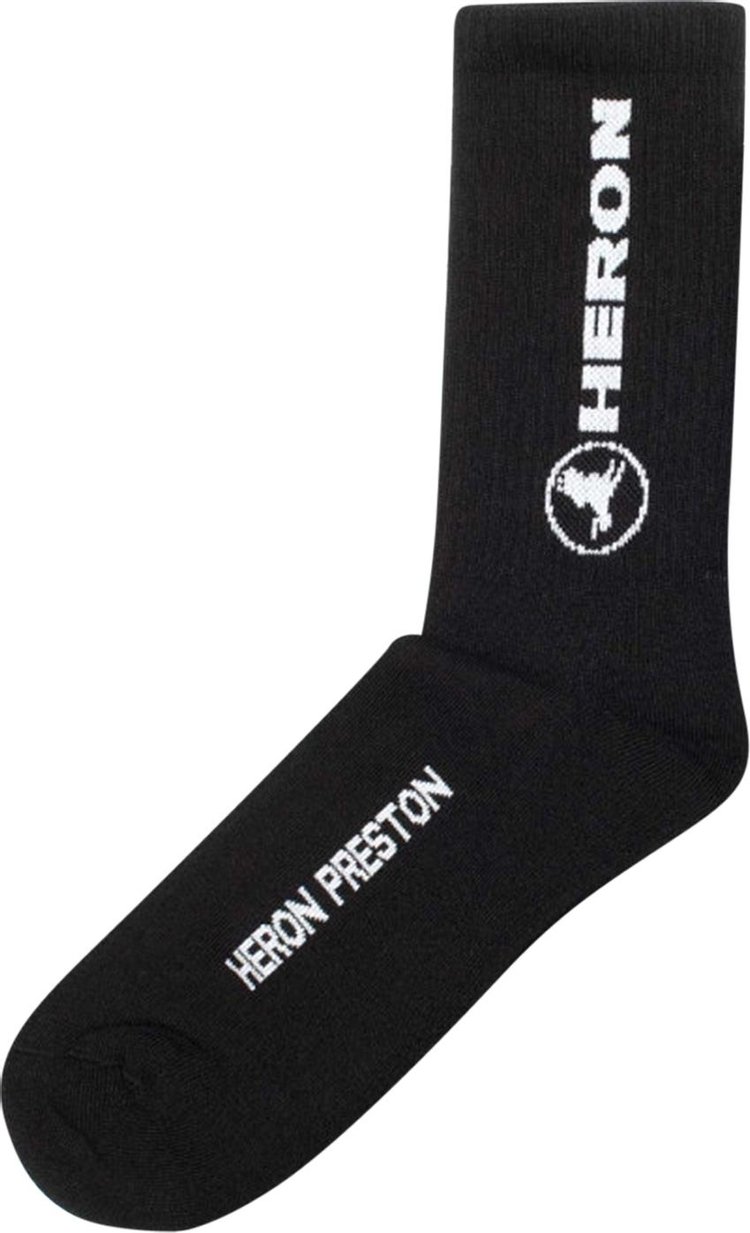 Heron Preston Heron Long Socks 'Black/White'