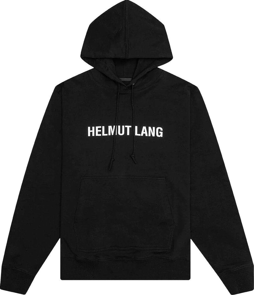 Buy Helmut Lang Core Hoodie 'Black' - L09HM521 001 BLAC | GOAT
