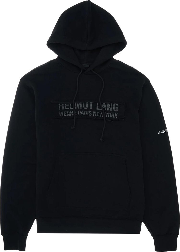 Achetez des Helmut Lang Trapunto Hoodie 'Black' - M01HM501 001 BLAC ...