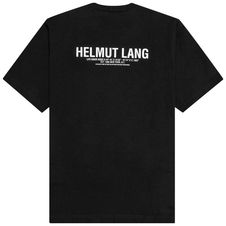 Helmut Lang Cross Tee Black