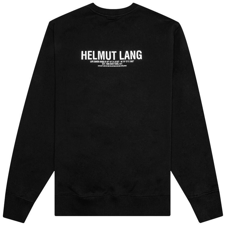 Helmut Lang Cross Crewneck Black