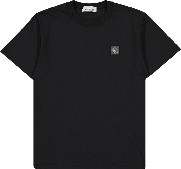 Buy Stone Island Short-Sleeve T-Shirt 'Black' - 761523757 V0029 | GOAT