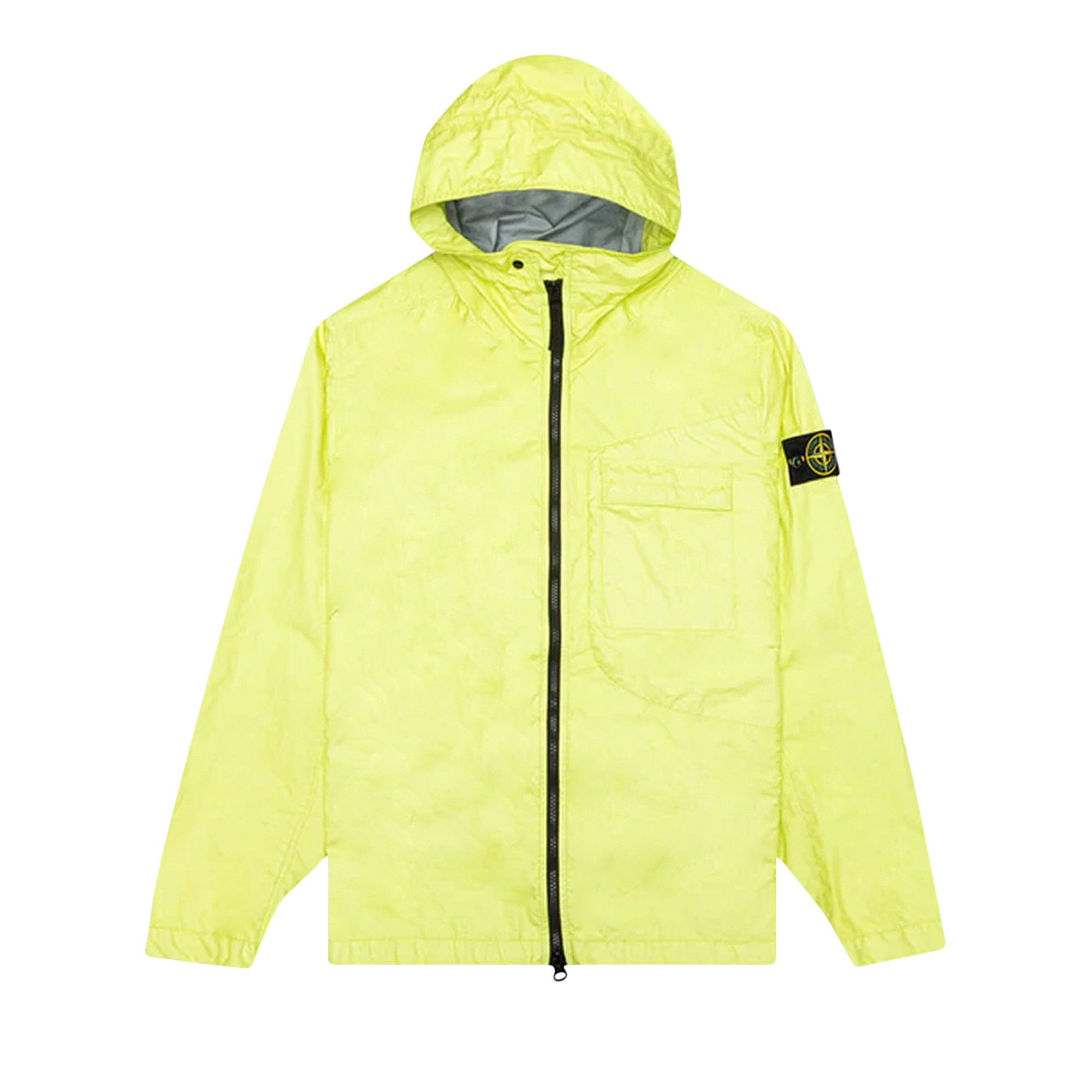 Buy Stone Island Hooded Jacket Lemon 761540223 V0031 GOAT UK
