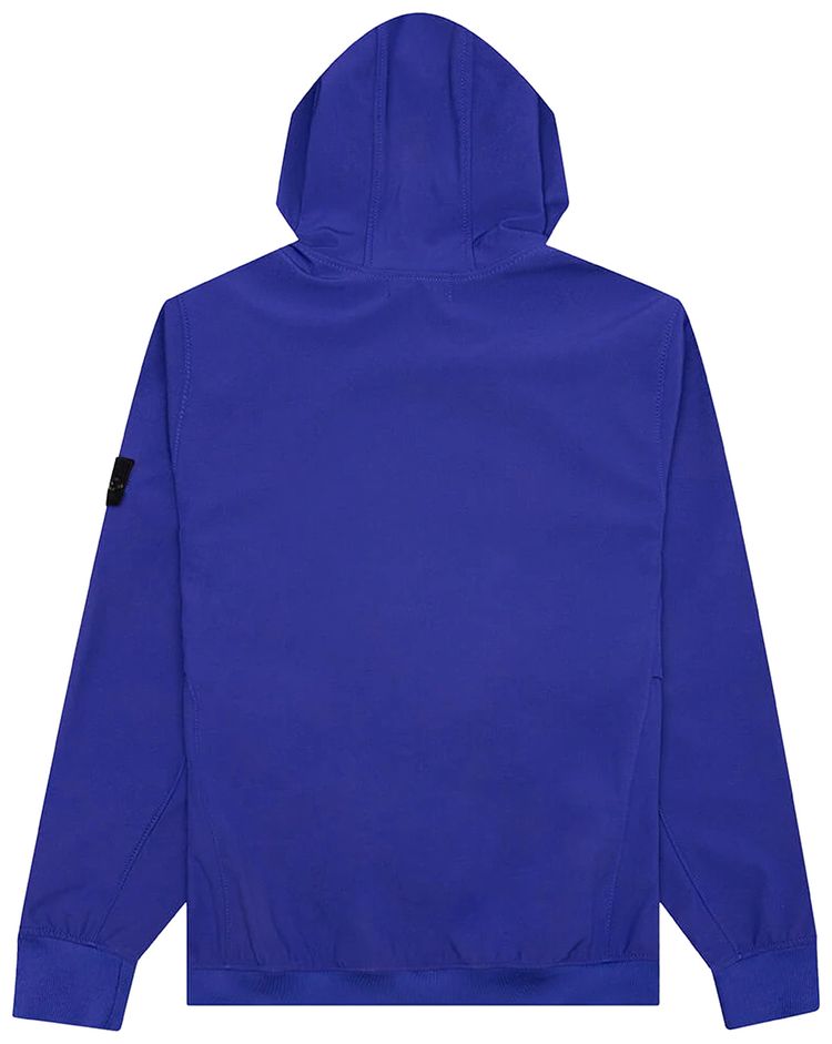 Stone Island Hooded Blouson Bright Blue