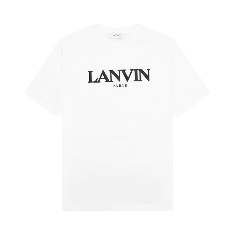 Lanvin Embroidered Regular T-Shirt 'White'