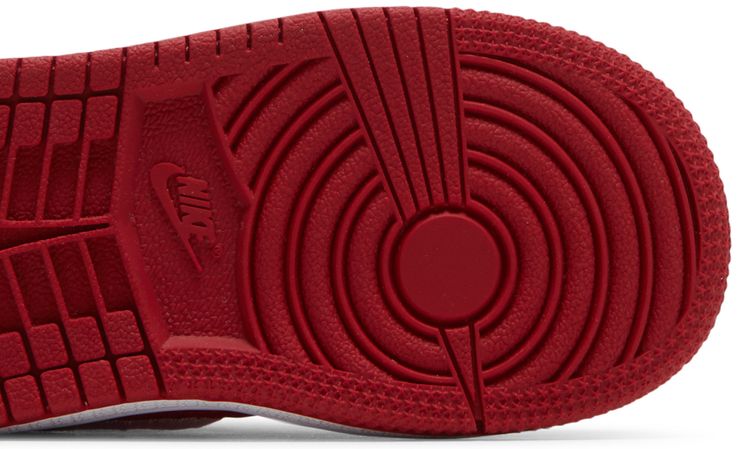 Air Jordan 1 Mid SE TD Red Quilted