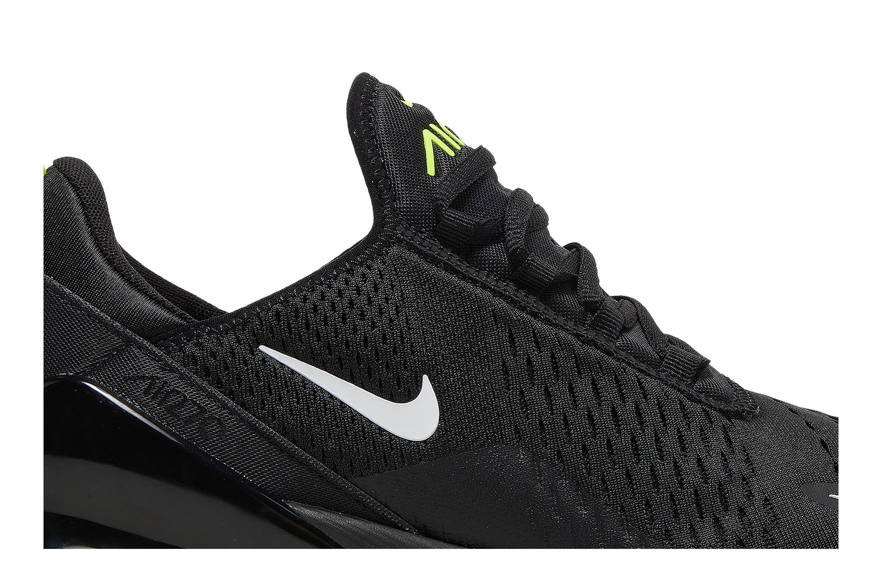 Nike air max 270 black neon hot sale