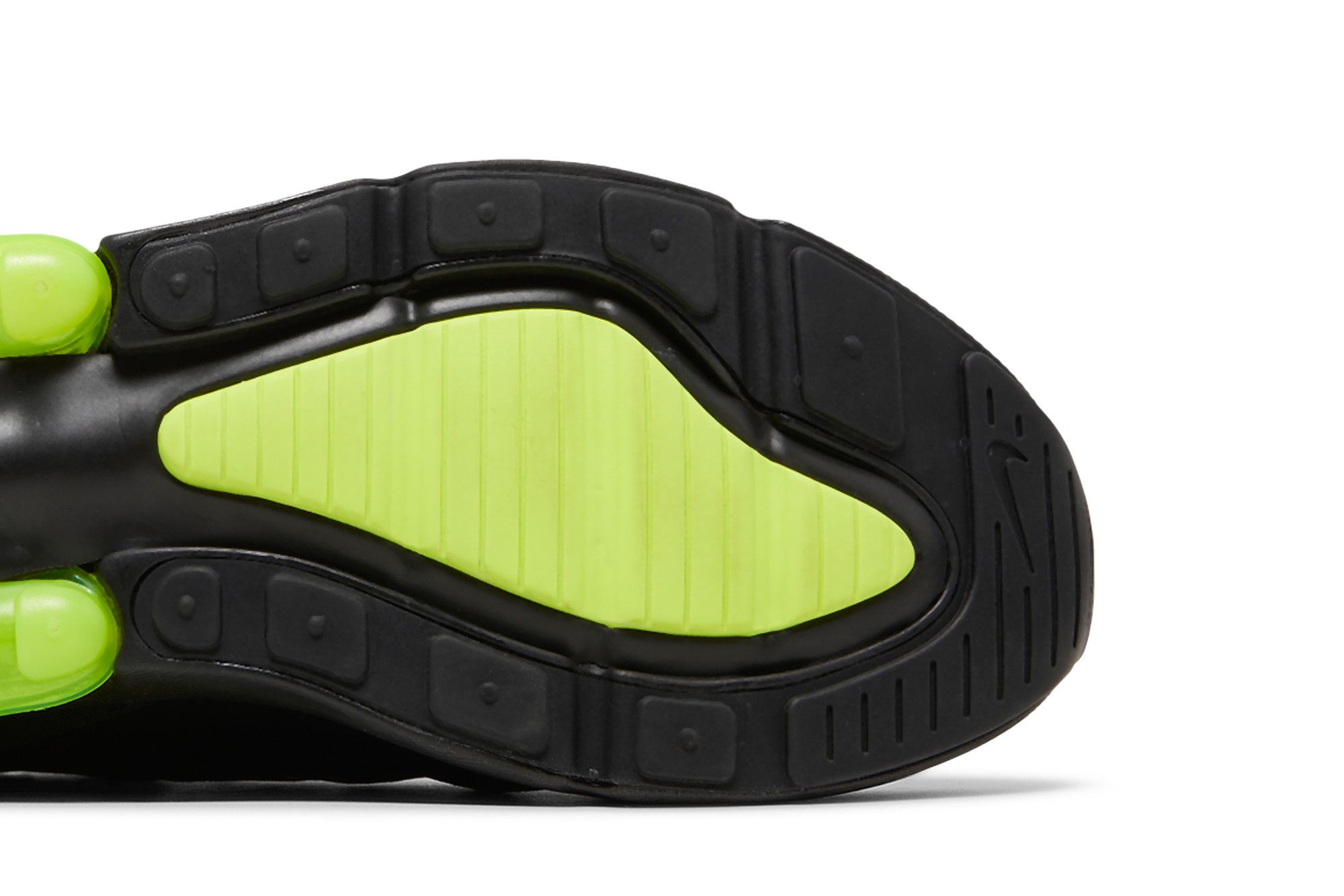 Nike air max 270 black neon hot sale