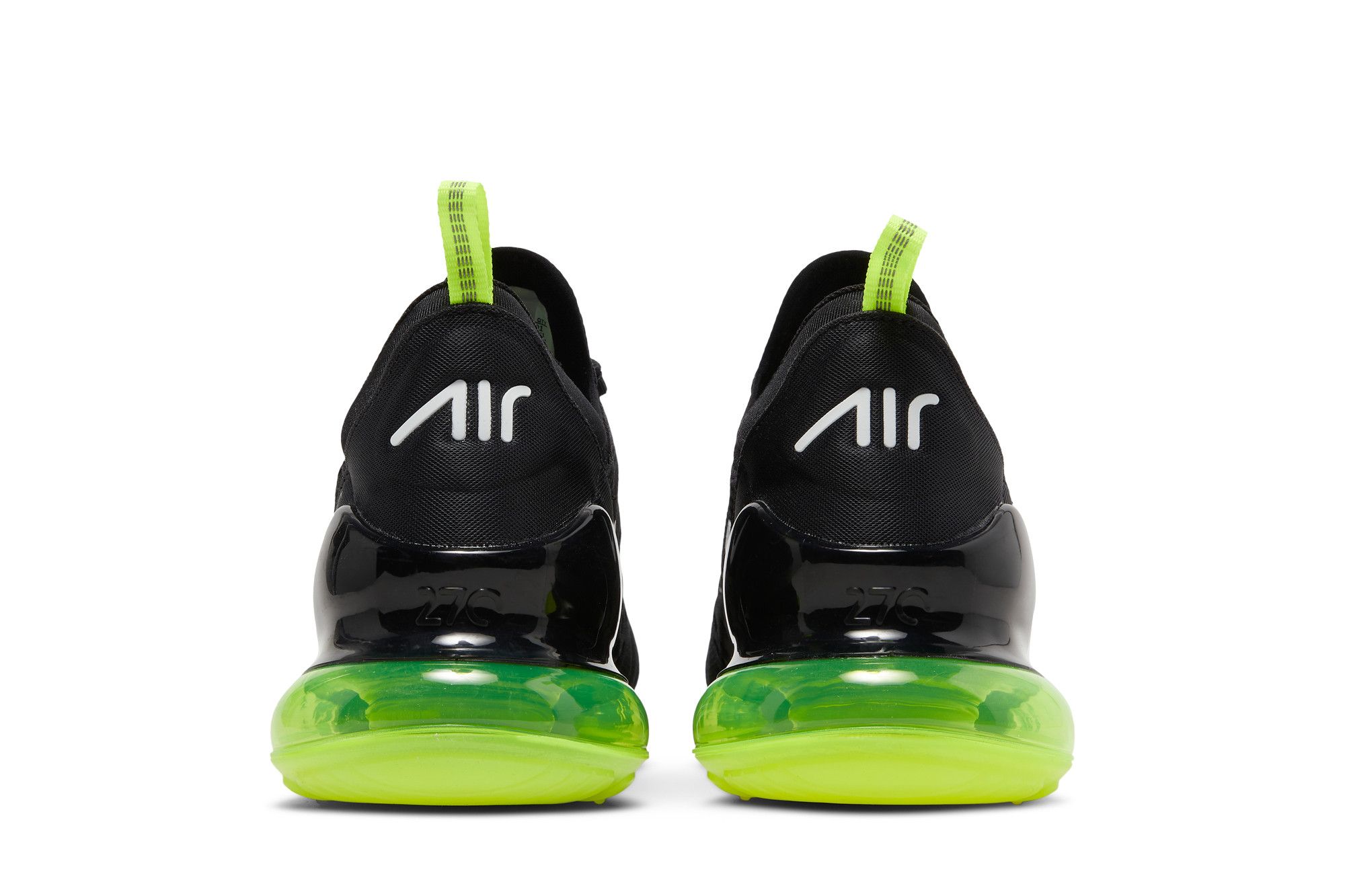 Black and neon green nike air max new arrivals