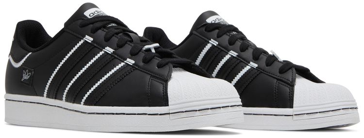 Adidas Superstar Black White