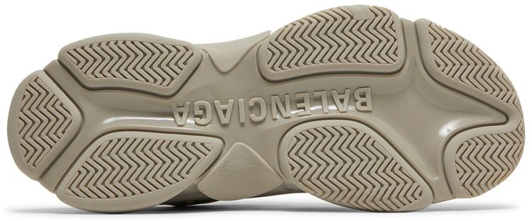 Balenciaga Triple S Sneaker Allover Logo   Beige