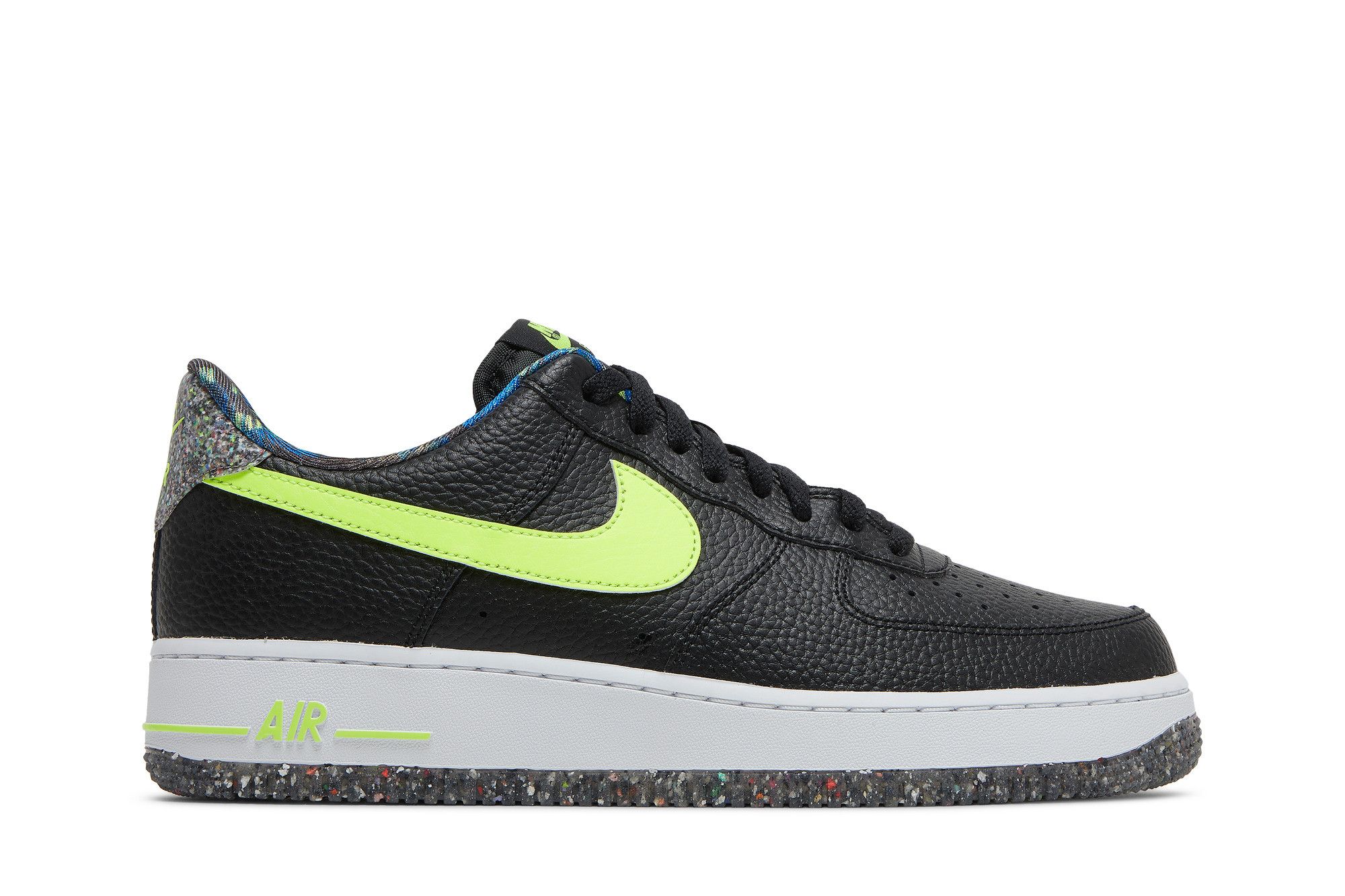 Nike air force 1 black volt deals
