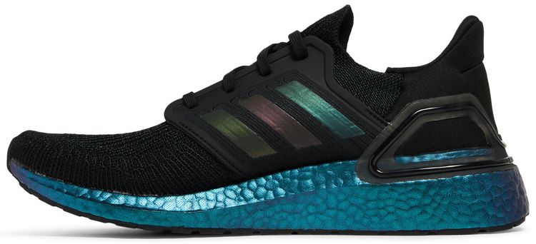 Adidas UltraBoost 20 Black Signal Cyan