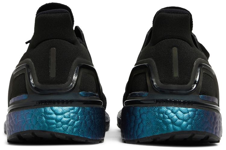 Adidas UltraBoost 20 Black Signal Cyan