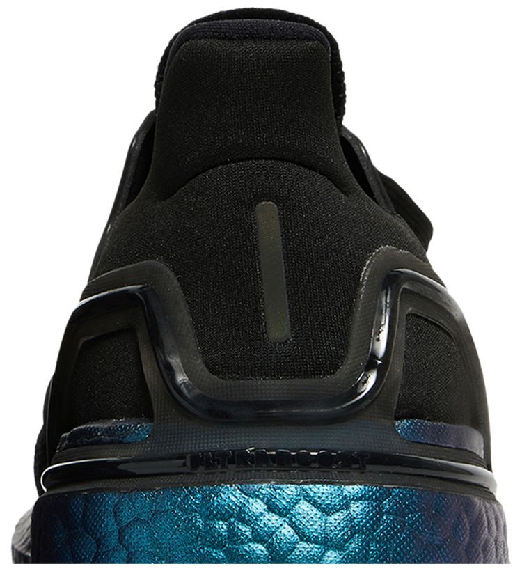 Adidas UltraBoost 20 Black Signal Cyan