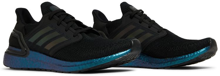 Adidas UltraBoost 20 Black Signal Cyan
