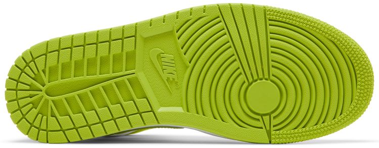 Wmns Air Jordan 1 Mid White Lime
