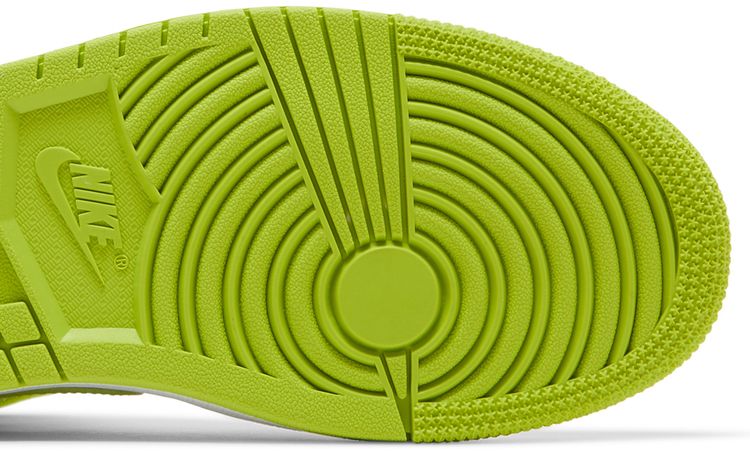 Wmns Air Jordan 1 Mid White Lime