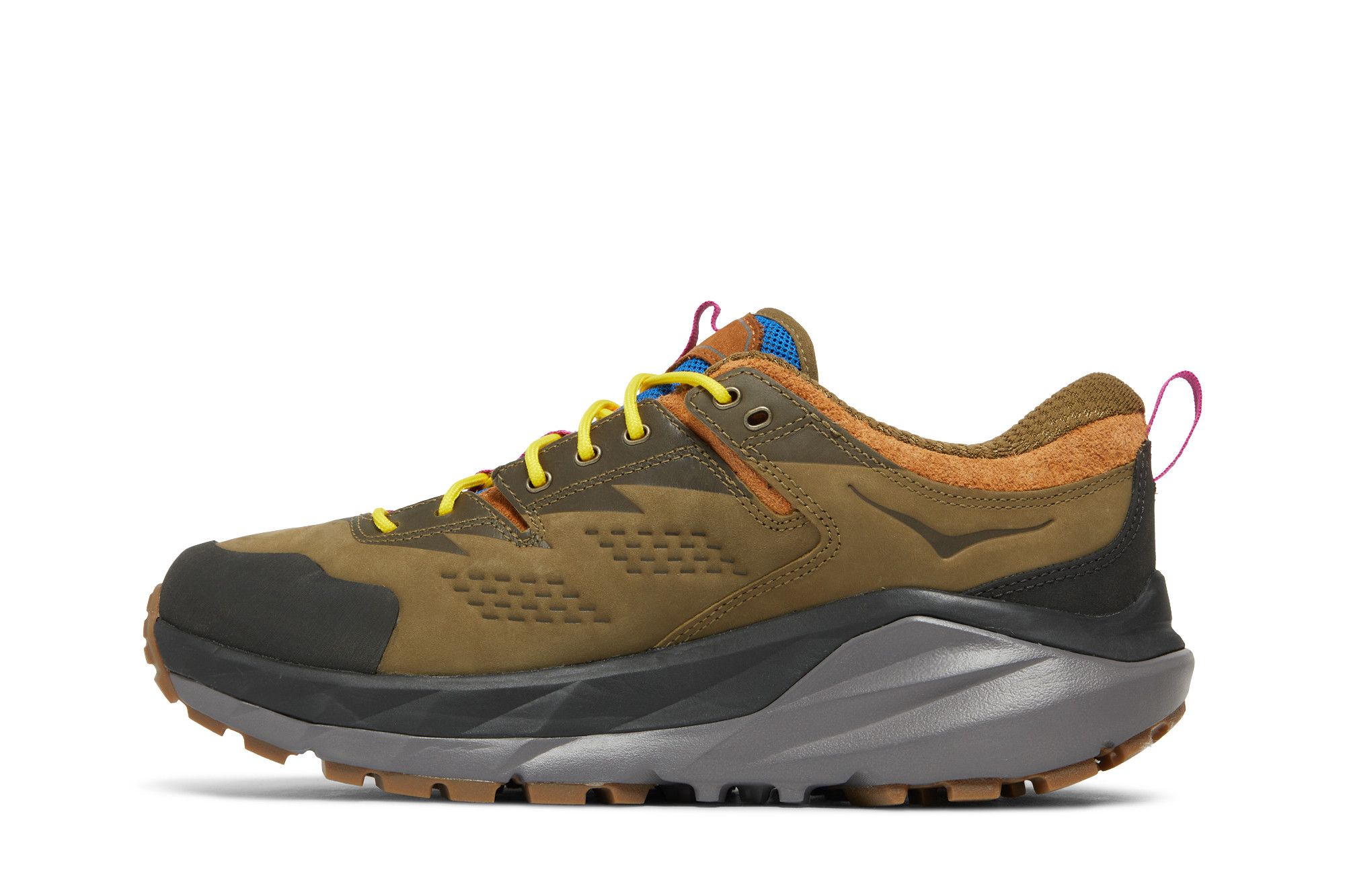 moka Hoka X Bodega Kaha Low GTX Martini Olive Almond Men's Shoes