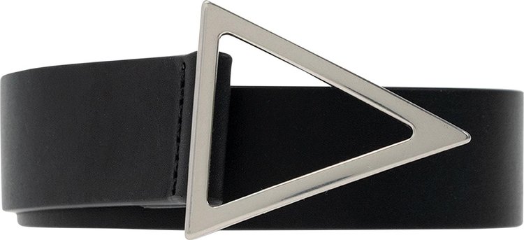 Bottega Veneta Triangle 3.0cm Belt 'Black'
