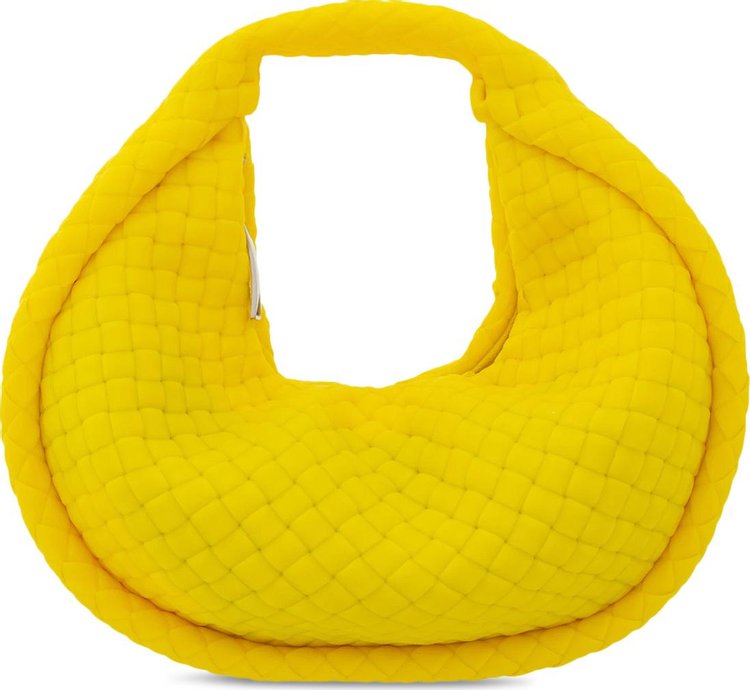 Bottega Veneta Rubber Intreccio Bag 'Lemon'