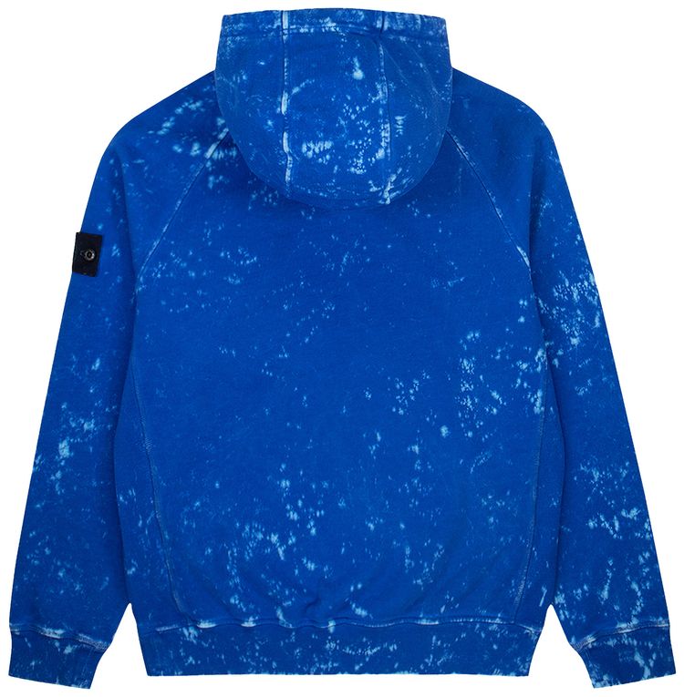 Stone Island Hooded Sweatshirt Bright Blue