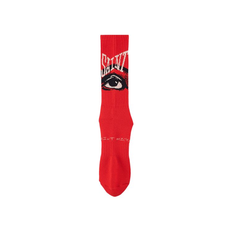 SAINT Mxxxxxx Saint Socks Red