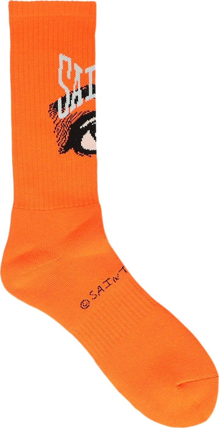 Saint Michael Saint Socks 'Orange'