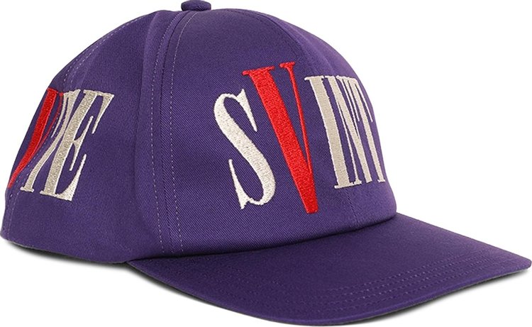 Saint Michael x Vlone Cap Purple