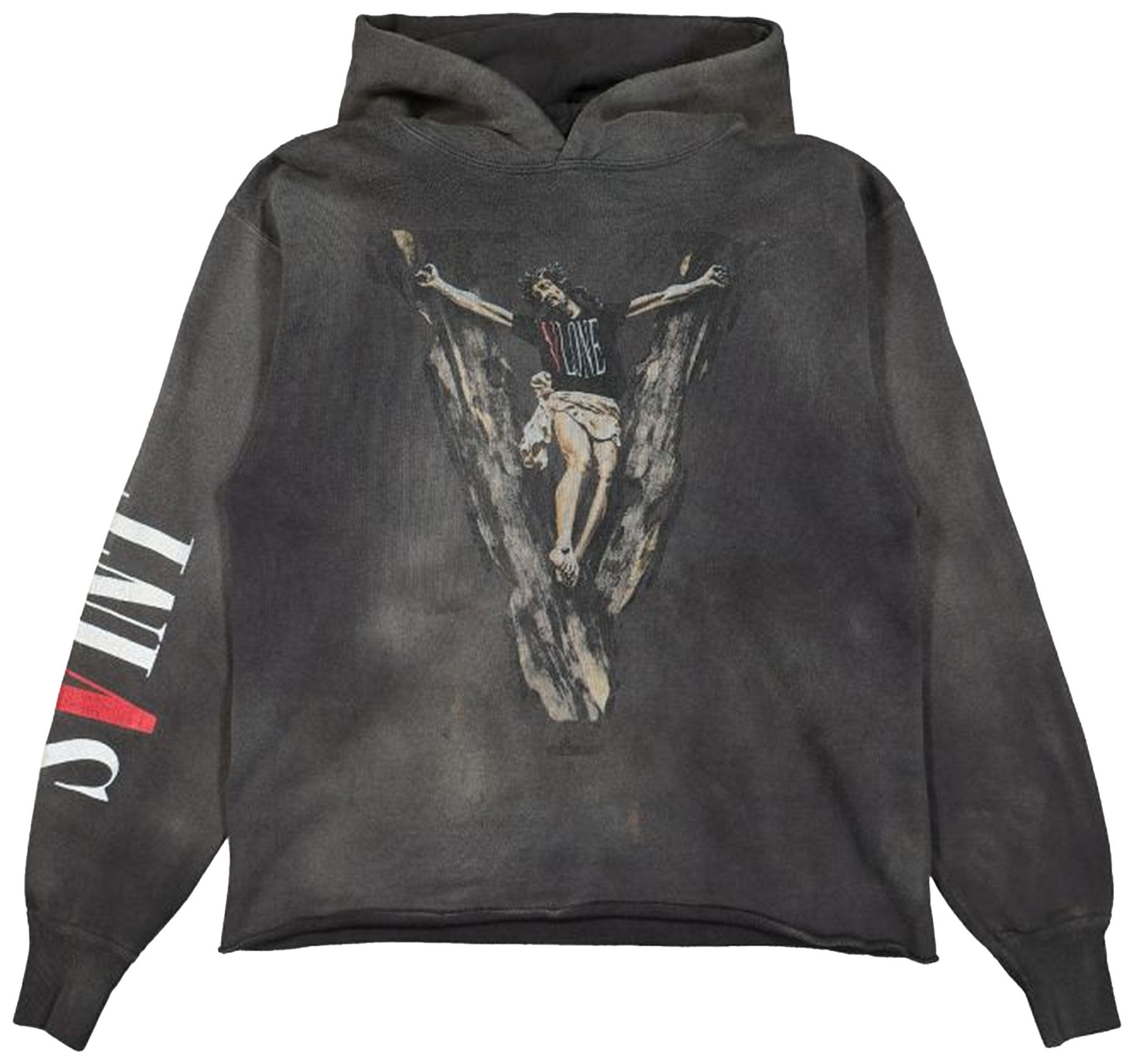 Buy Saint Michael x Vlone Hoodie 'Black' SM S22 0000 070 BLAC GOAT