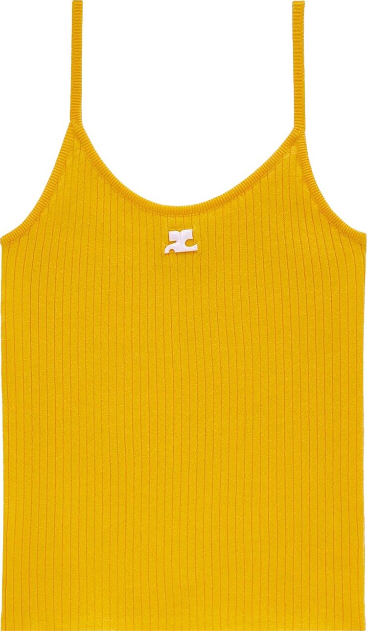 Courrèges Tank Top 'Yellow'