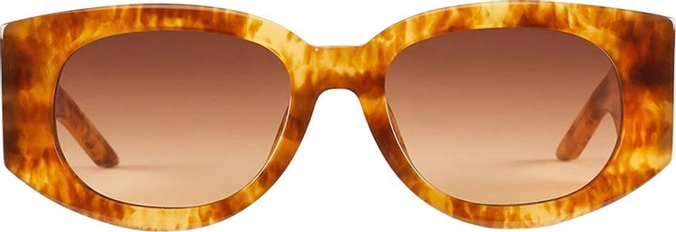 Casablanca Memphis Sunglasses 'Gold/Brown'
