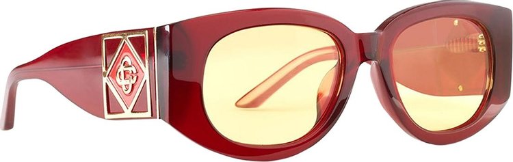 Casablanca Gabrielle Sunglasses WineGold