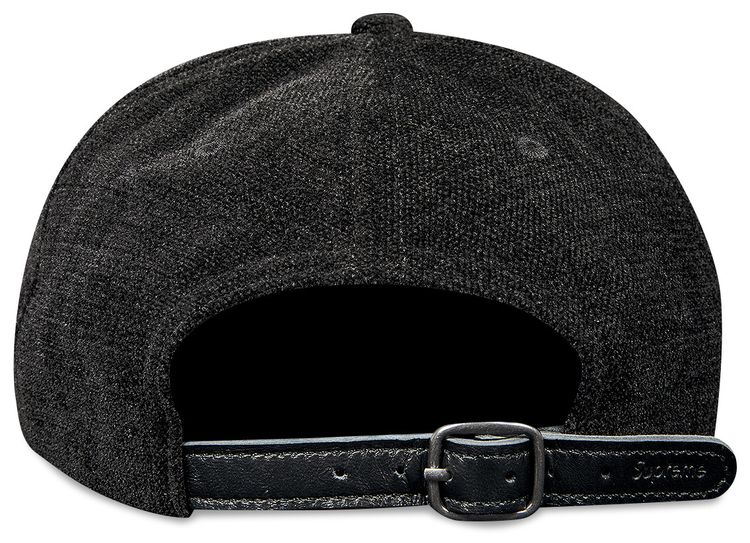Supreme Chenille 6 Panel Black