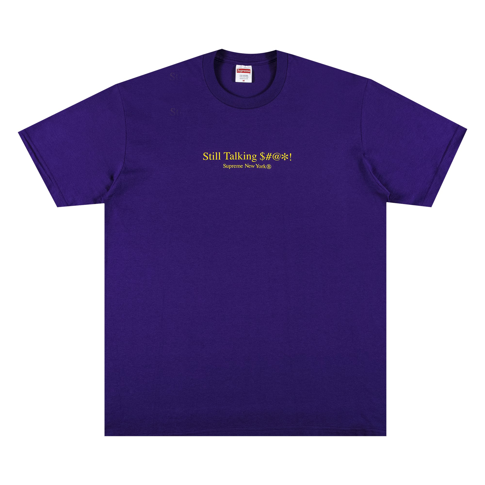 Supreme Still Talking Tee 'Purple'