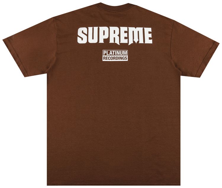Supreme Still Talking Tee Brown