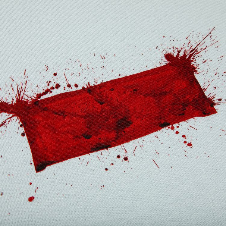 Supreme Ralph Steadman Box Logo Tee Pale Blue