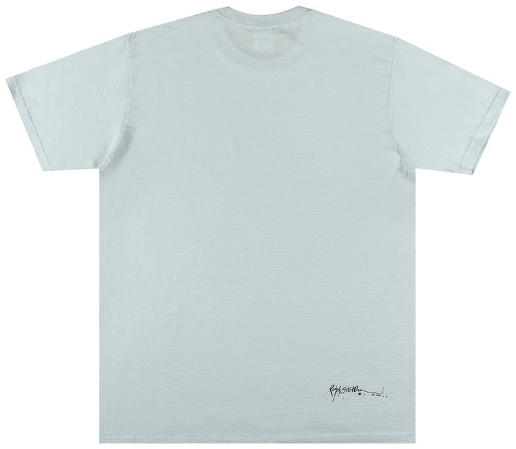 Supreme Ralph Steadman Box Logo Tee Pale Blue