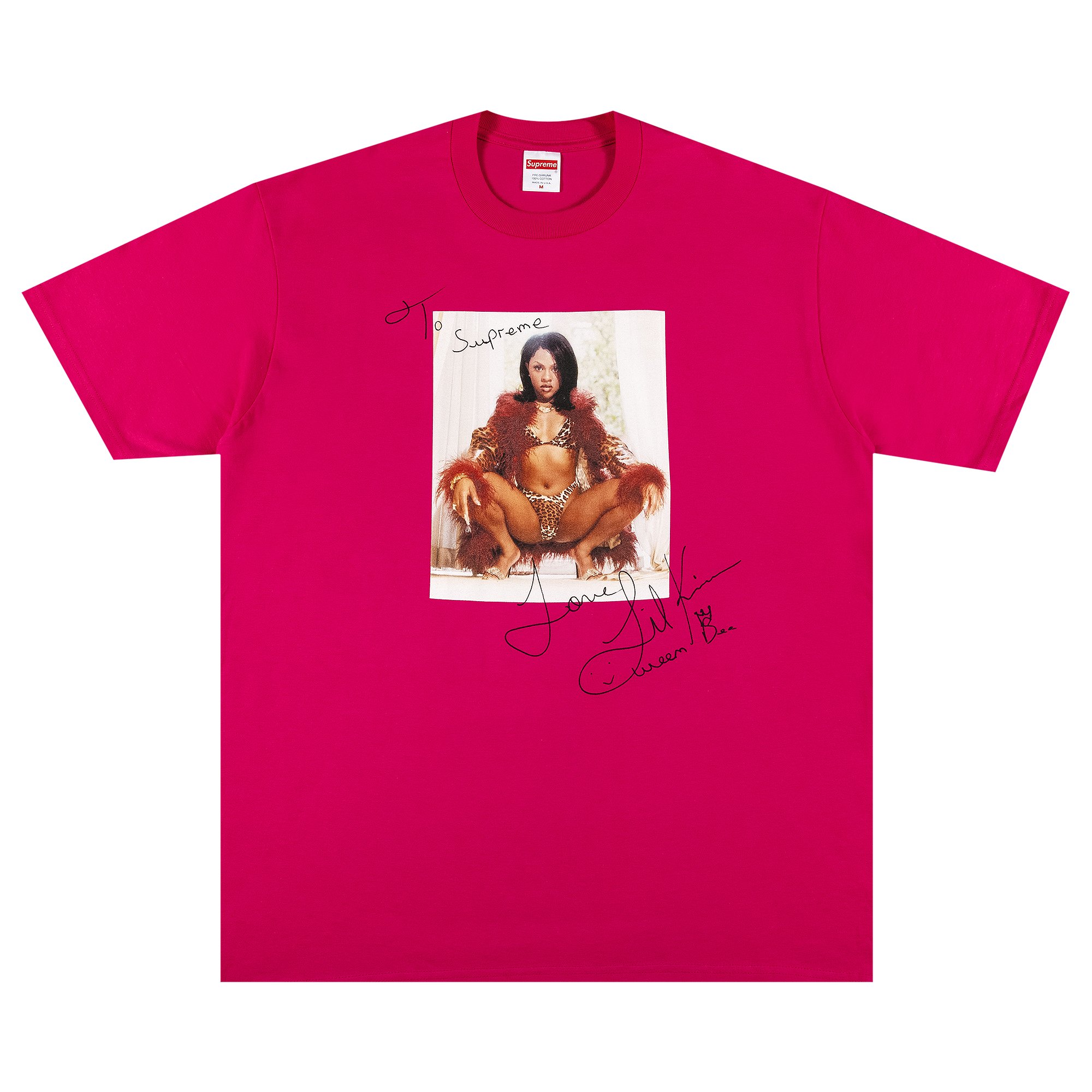 Supreme Lil Kim Tee Pink L G9uNKuN0HQ, メンズファッション