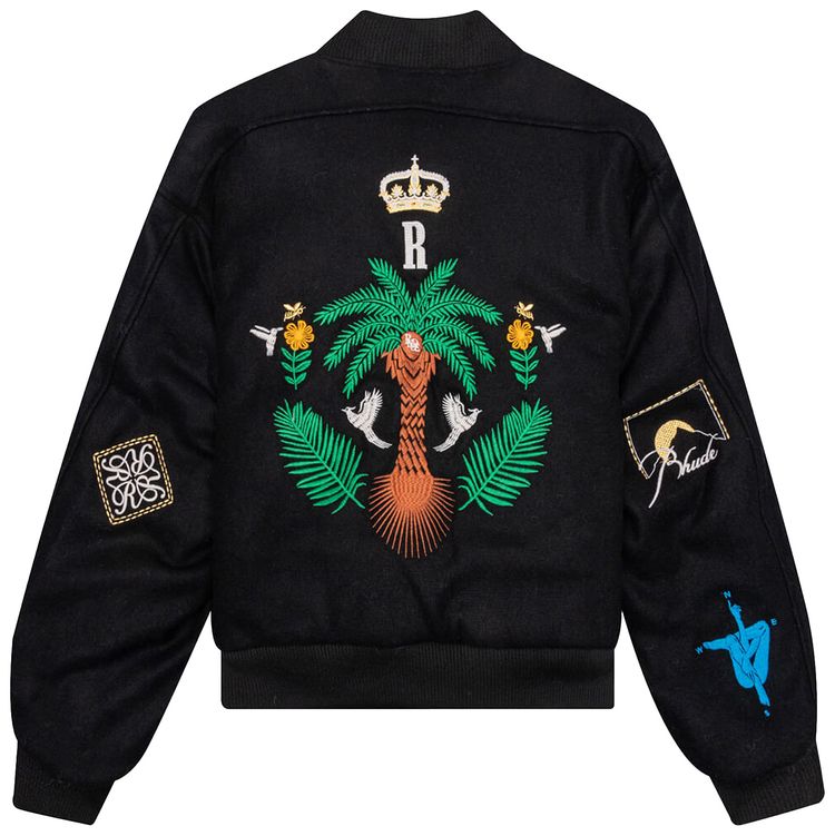 Rhude Crest Jacket Black
