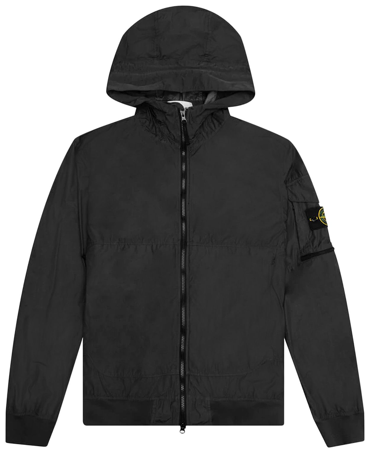 Buy Stone Island Hooded Blouson 'Charcoal' 761540632 V0065 GOAT