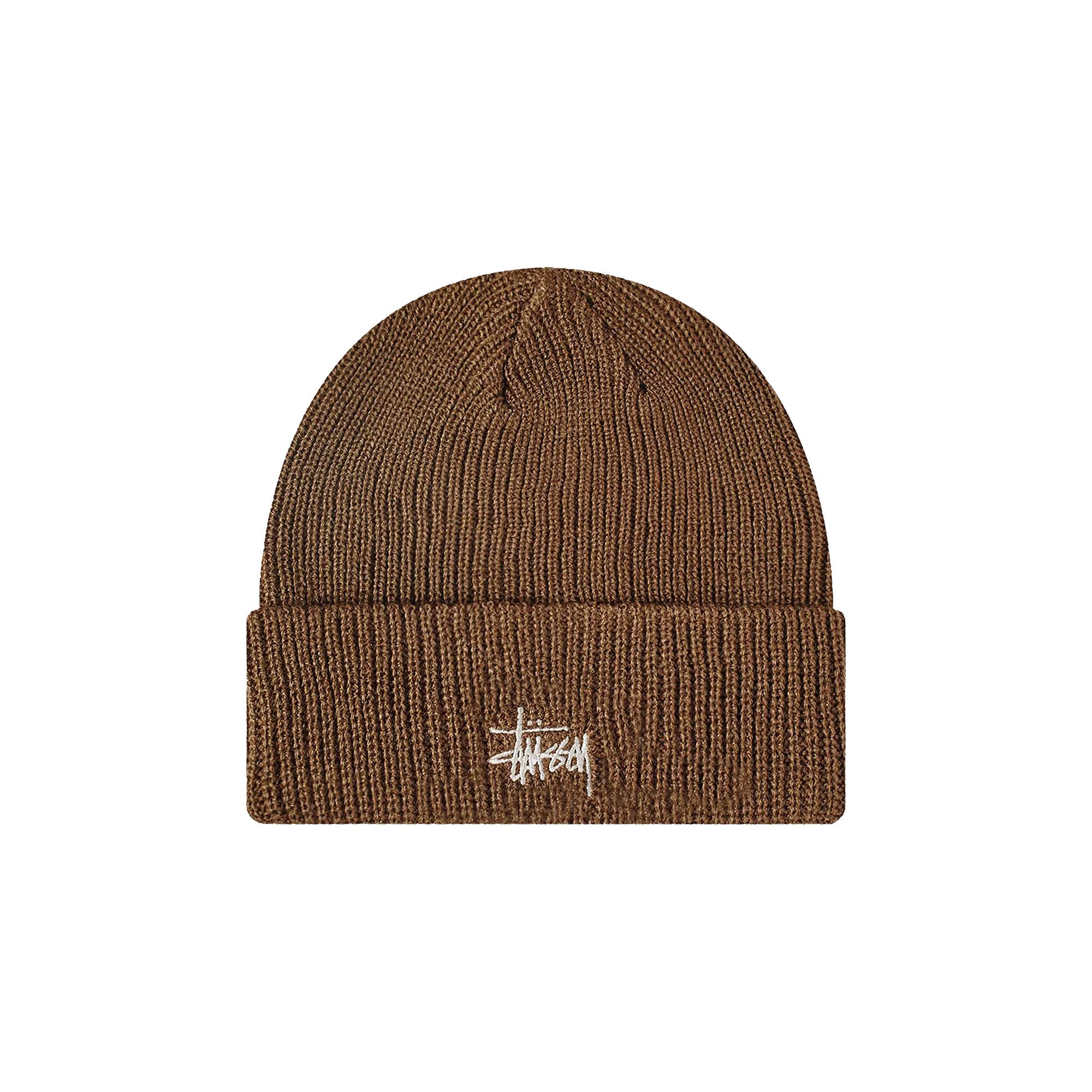 Buy Stussy Basic Cuff Beanie 'Brown' - 1321149 BROW | GOAT