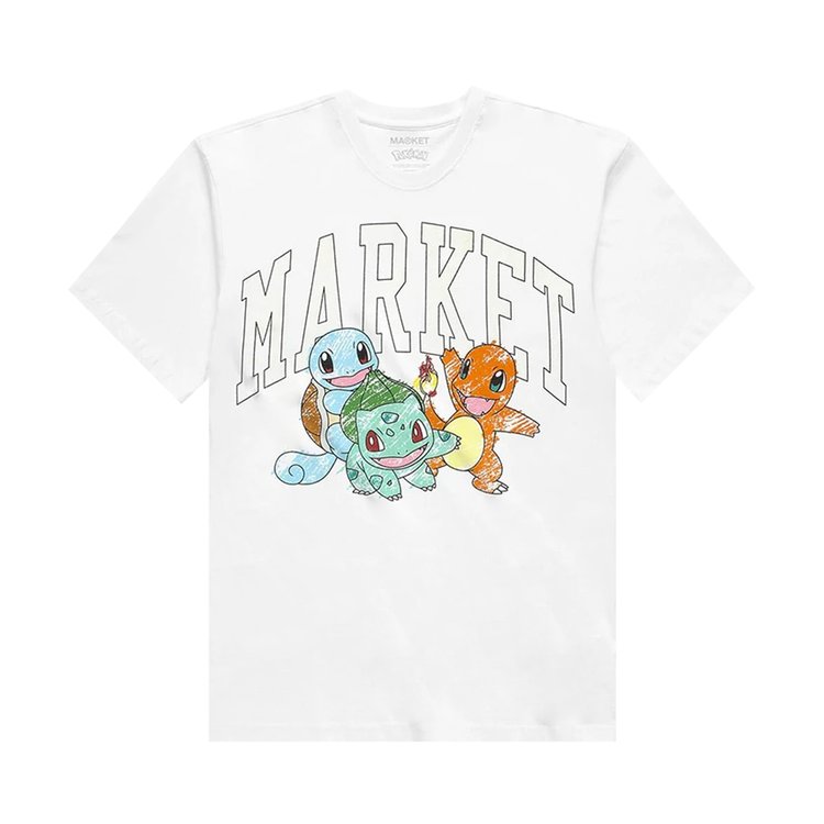 Market x Pokémon Starters UV T-Shirt 'White'