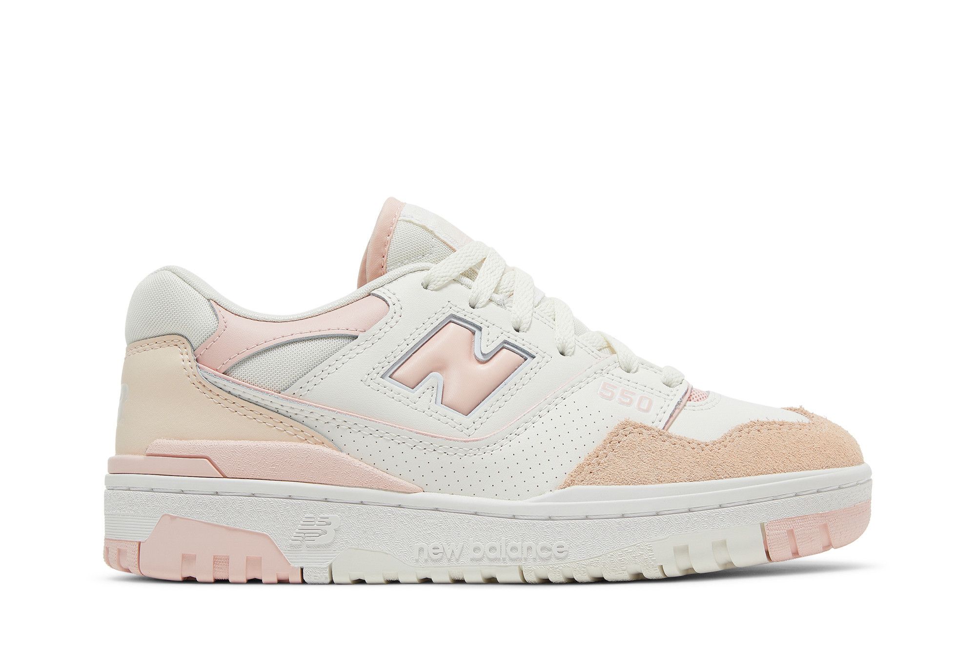 New balance white blue pink store