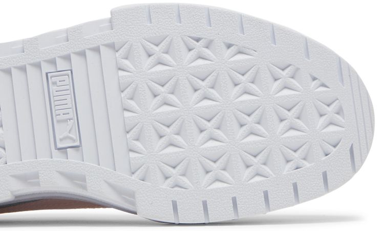 Puma Mayze Leather Jr White Chalk Pink
