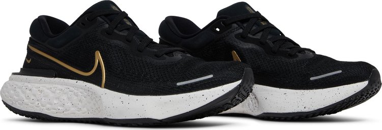 ZoomX Invincible Run Flyknit Black Metallic Gold