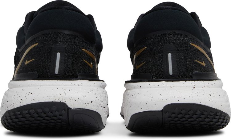 ZoomX Invincible Run Flyknit Black Metallic Gold