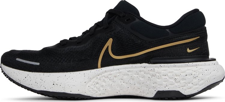 ZoomX Invincible Run Flyknit Black Metallic Gold