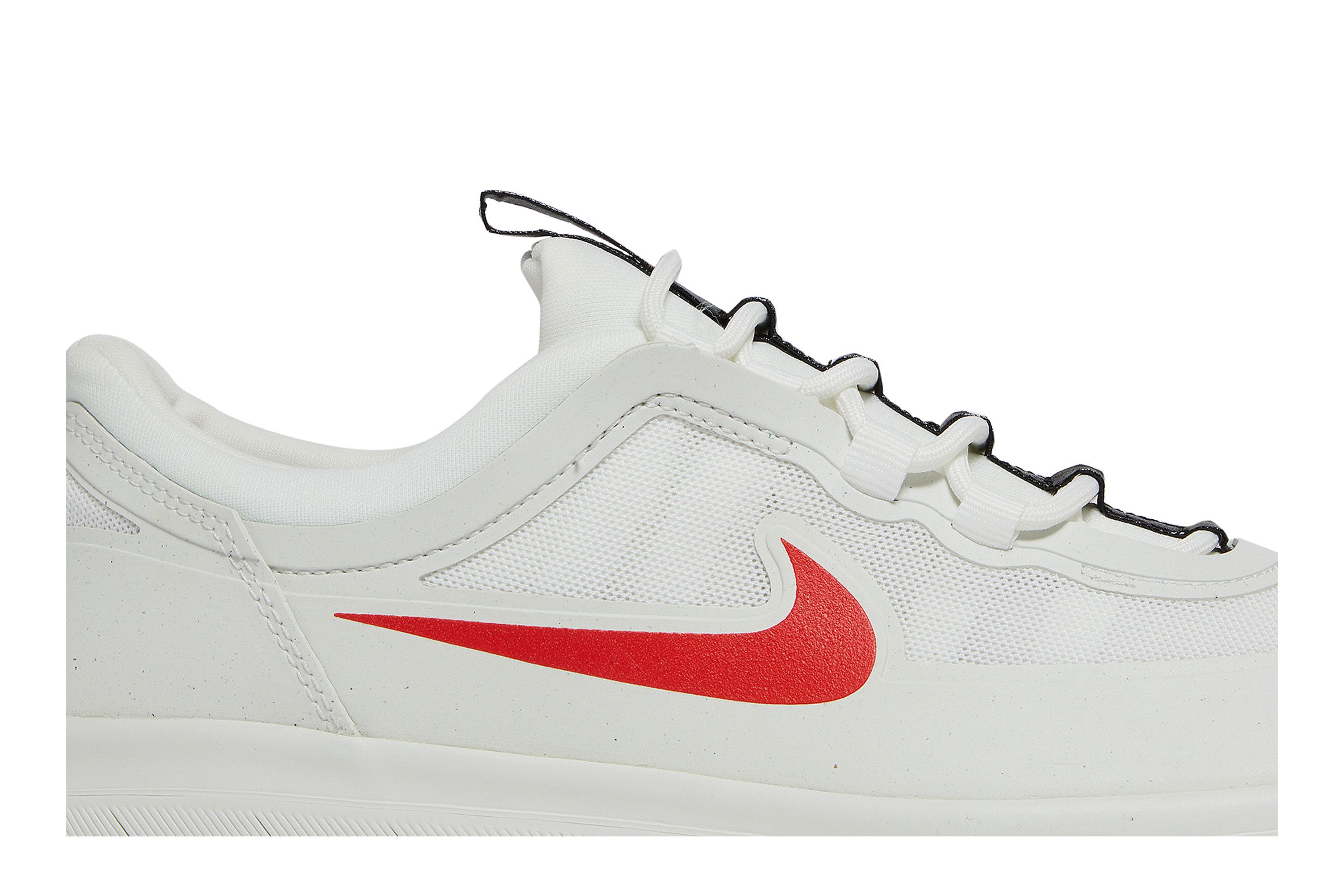 Nike nyjah free white red best sale