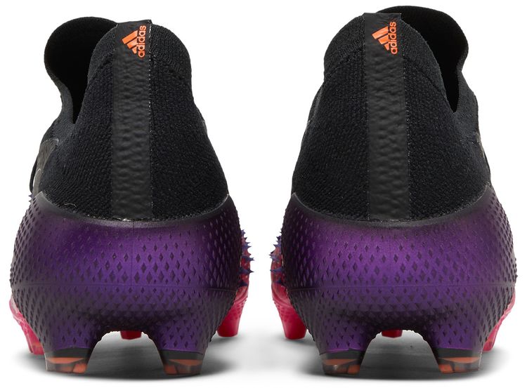 Adidas Predator Freak1 Low FG Demonskin   Black Shock Pink